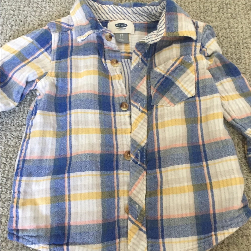 Old Navy Toddler Boy Button Down Shirt